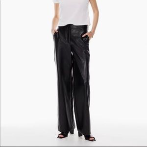 Aritzia Vegan Leather Pants